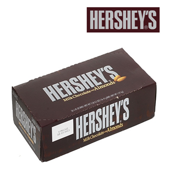 Hershey's Milk Chocolate And Almond 36 ct