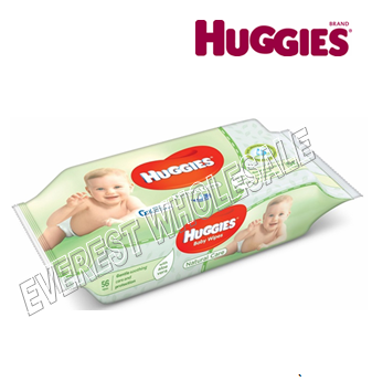 Huggies Baby Wipes Refill Pack 56 ct * Natural Care * 10 pcs