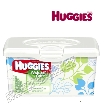 Huggies Baby Wipes 64 ct * Natural Care * 4 pcs / box