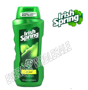 Irish Spring Body Wash 18 fl oz * Aloe * 6 pcs