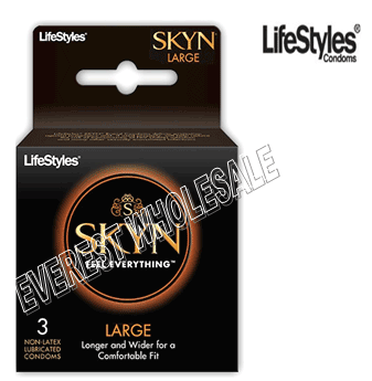 Life Styles Condom 3 in Pack * Skyn * 6 pks