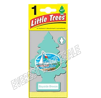 Little Trees Car Freshener * Bayside Breeze * 1`s x 24 ct