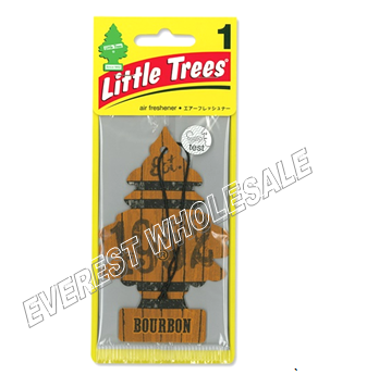 Little Trees Car Freshener * Bourbon * 1`s x 24 ct