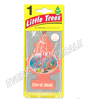 Little Trees Car Freshener * Coral Reef * 1`s x 24 ct