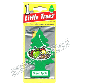 Little Trees Car Freshener * Green Apple * 1`s x 24 ct