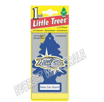Little Trees Car Freshener * New Car Scent * 1`s x 24 ct