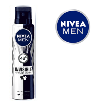 Nivea Body Spray For Men 150 ml * Invisible * 6 pcs
