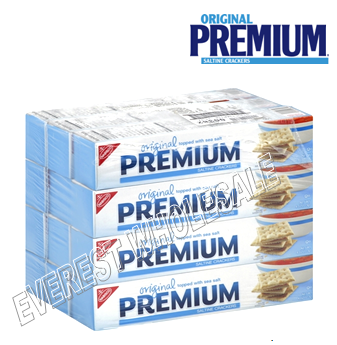 Premium Original Saltine Crackers 4 oz * Original * 12 pks