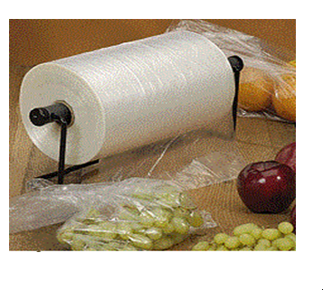 Clear Poly Plastic 12 x 20 Produce Bag 4 Rolls / Case