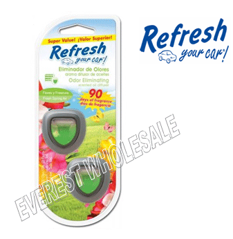 Refresh 2 pk Mini Diffusers * Fresh Spring Air * 4 pcs