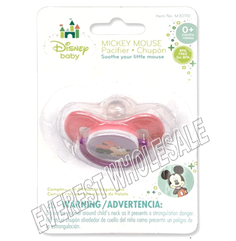 Silicone Pacifier * Mickey * 6 Pcs