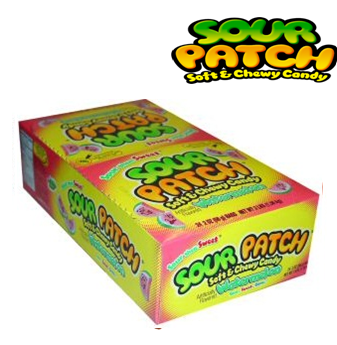 Sour Patch Soft Candy * Watermelon * 24 pks