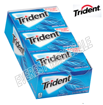 Trident Gum 14 sticks * Original * 12 pks / Box