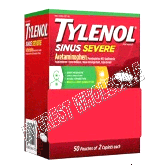 Tylenol Extra Strength * Sinus Severe * 50x2 ct