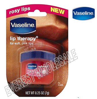 Vaseline lip balm * Rosy Lips * 0.25 oz * 8 pcs / box