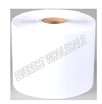 Jumbo Size Paper Bath Towel White * 800 ft * 6 Rolls / Case