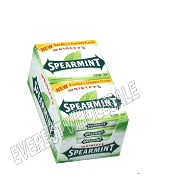 Wrigley`s Gum Slim Pack * Spearmint * 10 Count / Pack