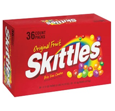 Skittles Candy * Original * 36 ct Pck