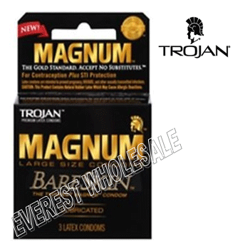 Trojan Magnum 3 in pack * Bareskin * 6 pks