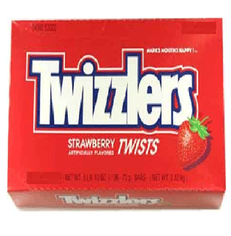 Twizzlers Strawberry Twist Candy 18 pcs