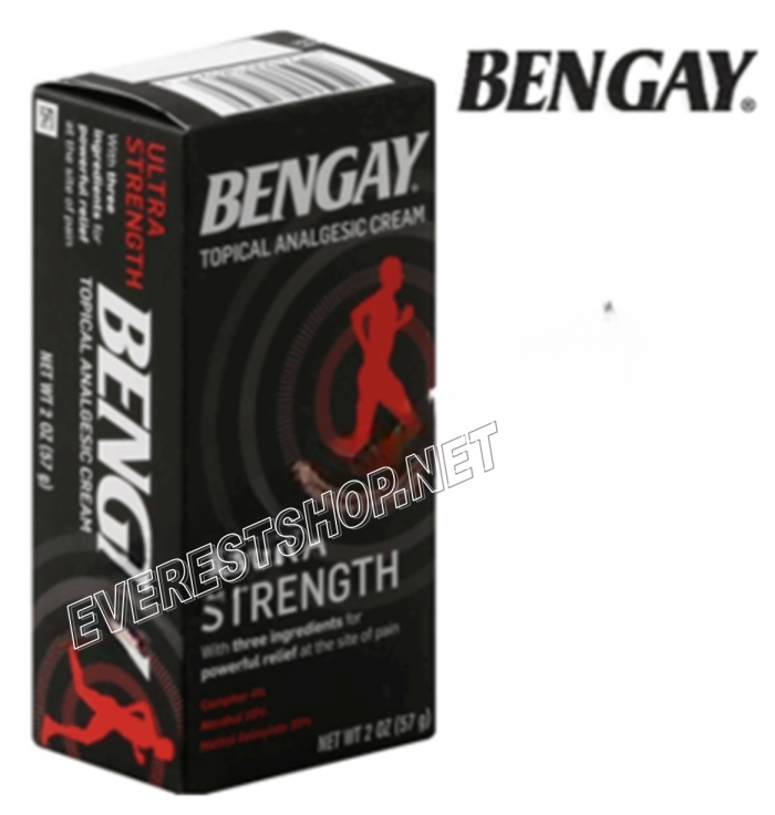 Bengay Muscle Rubbing Cream 2 oz  * Extra Strength * 2 pcs - Image 1