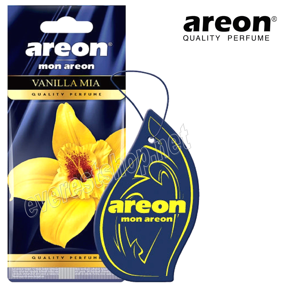 AREON CAR FRESHENER VANILLA MIA Areon Sport Lux Car Air Freshener * Vanilla Mia * 12 pcs - Image 1
