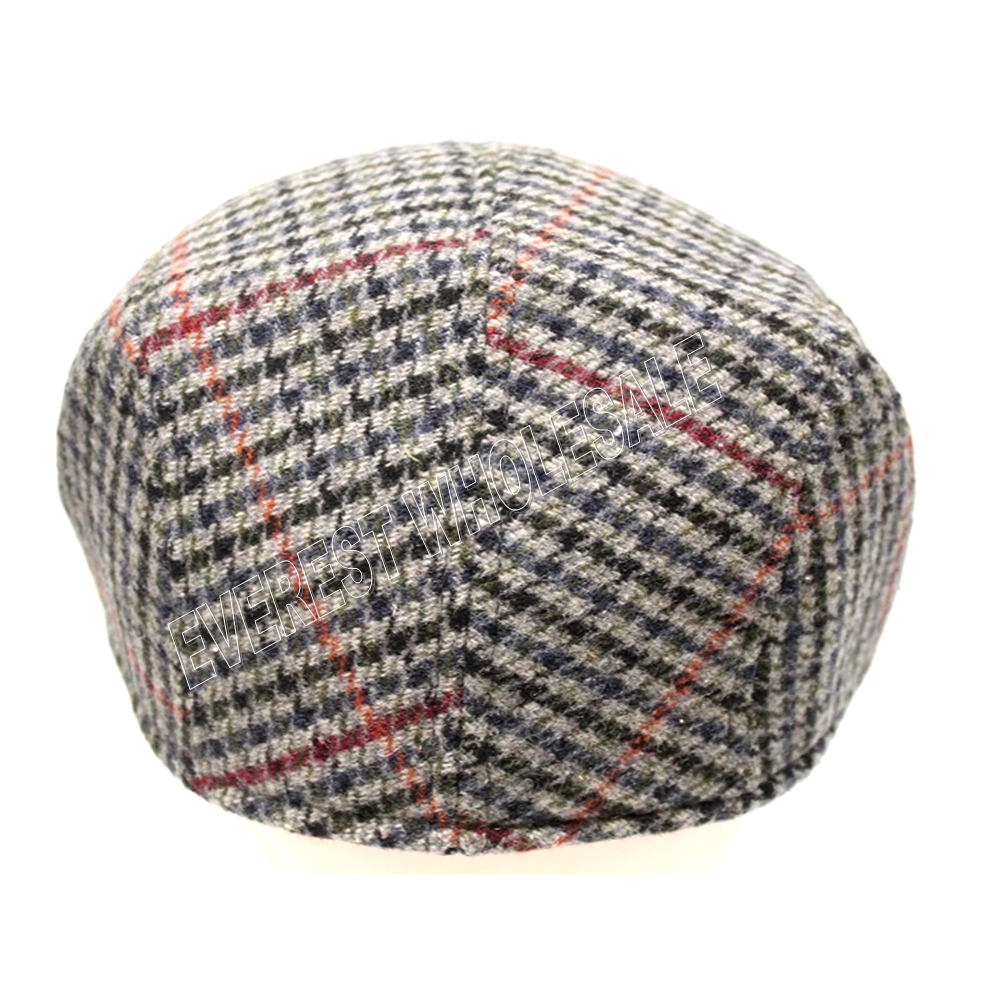 BeretScottish Woolen Beret For Men Grey * 1 pcs Everest