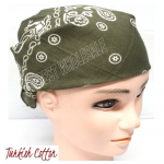 Cotton Sport Bandana Khaki 1 pcs