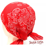 Cotton Sport Bandana Red 1 pcs