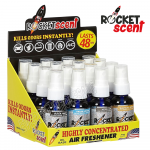 Rocket Scent Air Freshener Odor Eliminator 1 fl oz (30 ml) * 16 Pcs Display