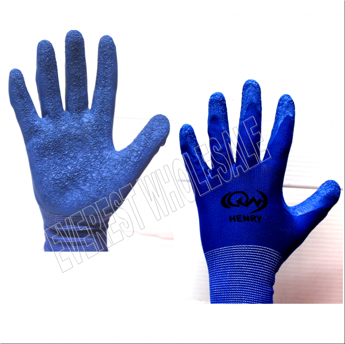 Quick Grip Light Duty Work Glove * Blue * 2 Pairs - Image 1