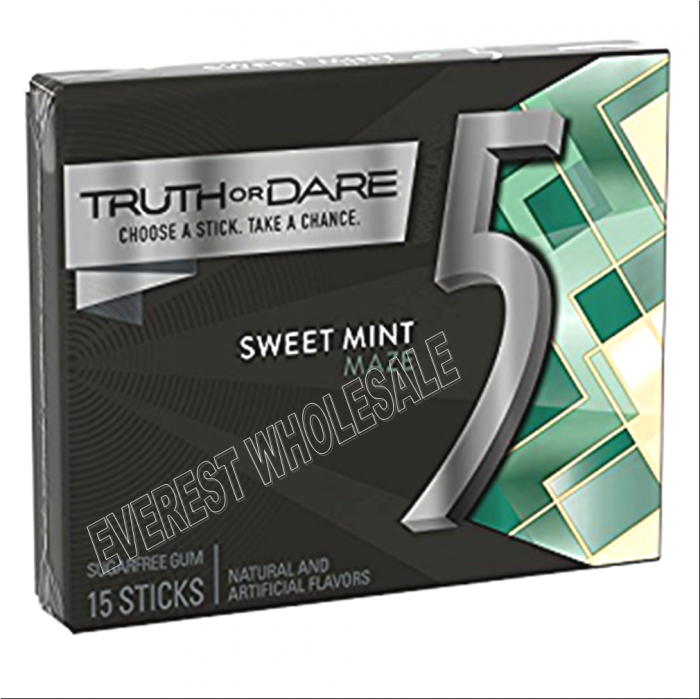Five Gum * Sweet Mint * 10 Pcs Pack - Image 1