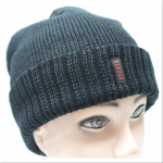 Double Fleece Sport Insulation Sports Logo Winter Hat - Image 3