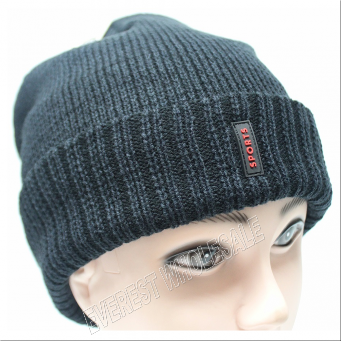 Double Fleece Sport Insulation Sports Logo Winter Hat - Image 3