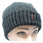 Double Fleece Sport Insulation Sports Logo Winter Hat