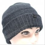 Double Fleece Sport Insulation Fashion Logo Winter Hat - Image 2