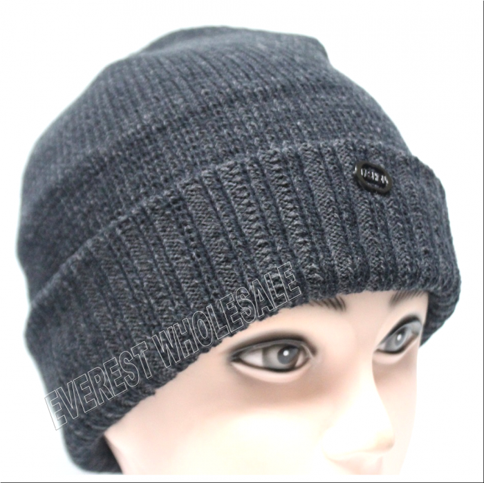 Double Fleece Sport Insulation Fashion Logo Winter Hat - Image 2