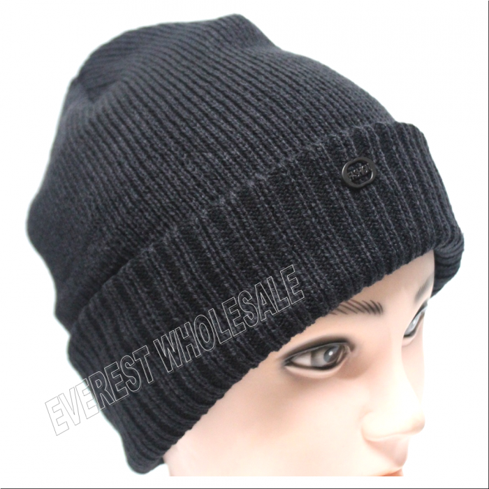 Double Fleece Sport Insulation Fashion Logo Winter Hat - Image 3