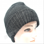 Double Fleece Sport Insulation Fashion Logo Winter Hat - Image 4