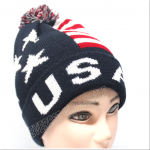 Double Fleece Sport Insulation New York and USA Flag Winter Hat - Image 4