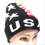Double Fleece Sport Insulation New York and USA Flag Winter Hat - Image 5