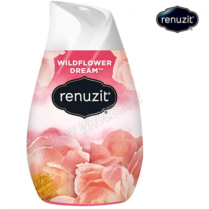 Renuzit Solid Cone Air Freshener 7 oz * Wildflower Dream * 3 pcs - Image 1