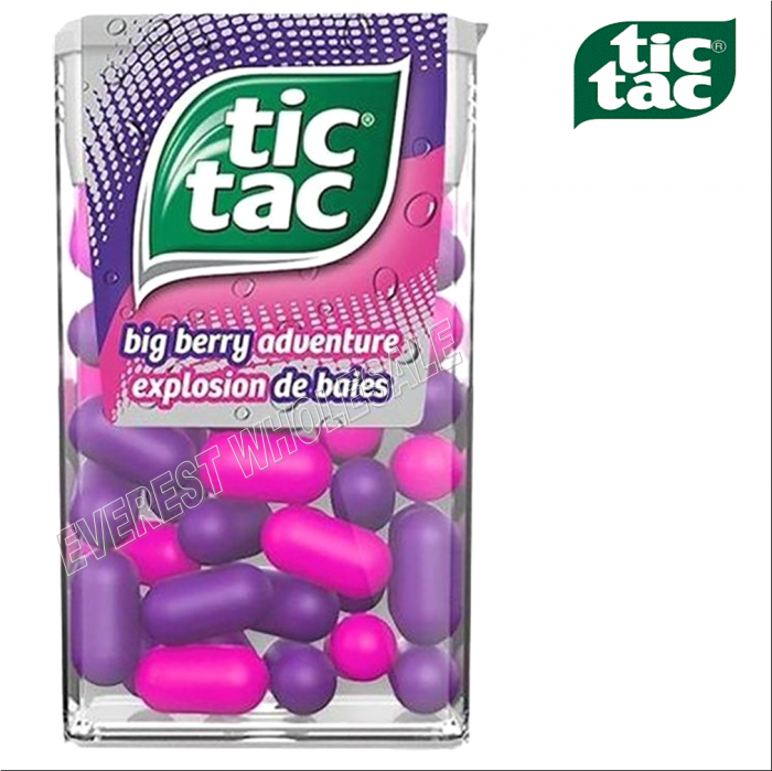Tic Tac Candy * Big Berry Adventure * 12 pcs - Image 1