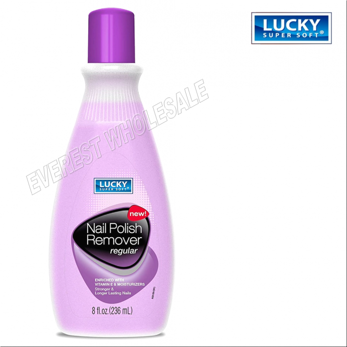 Lucky Nail Polish Remover 8 fl oz * Regular * 2 pcs - Image 1