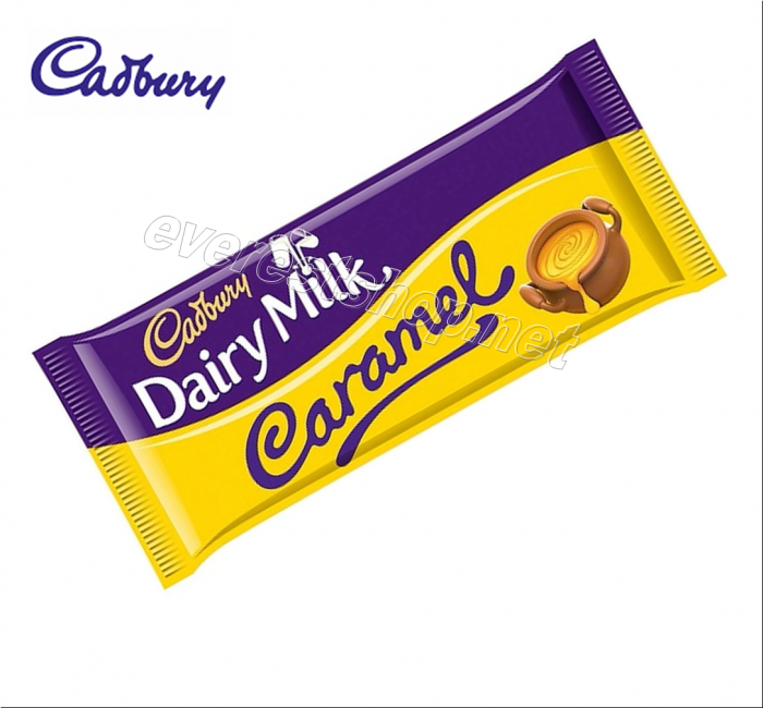 Cadbury Milk Chocolate 100 g x 48 pcs * Caramel * - Image 1