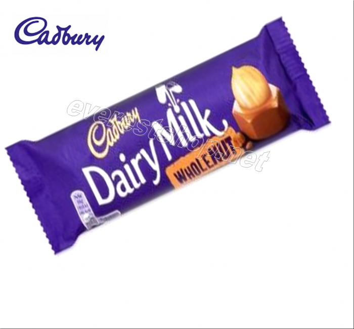 Cadbury Milk Chocolate 100 g x 48 pcs * Wholenut * - Image 1