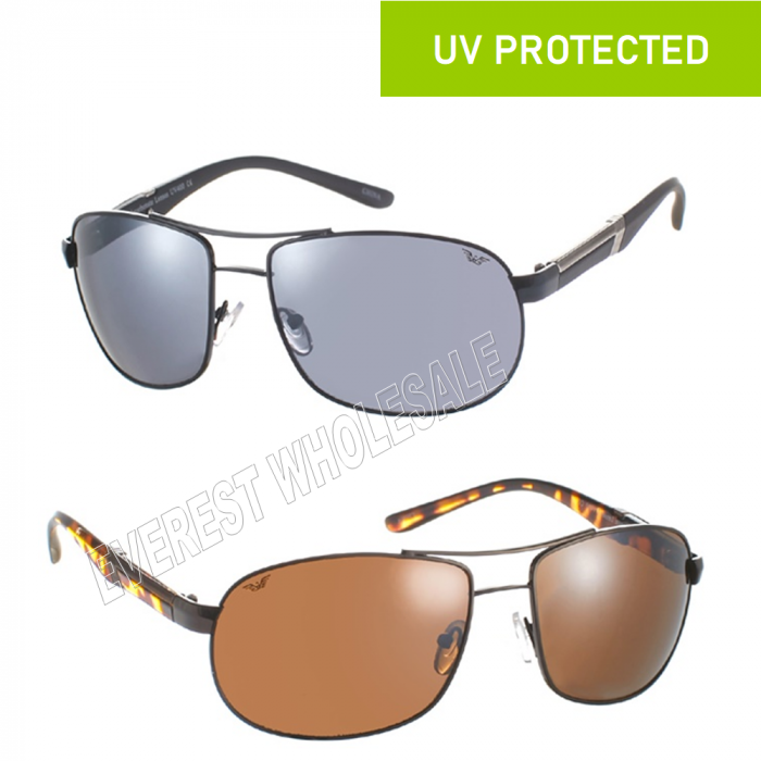 UV Protected Sport Sun Glasses Metal Frame - Image 1