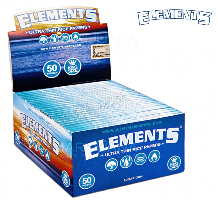 Elements Tobacco Rolling * Ultra Thin * 50 Booklets - Image 1