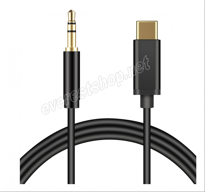 Aux Cable for Type C * 3 Feet - Image 1