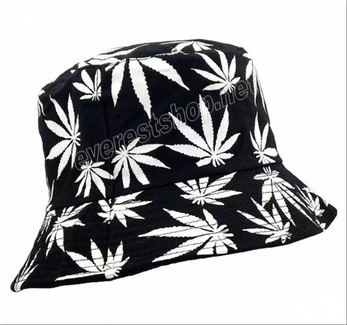 Sport Bucket Hat Adult Size * Marijuana Leaves * - Image 1
